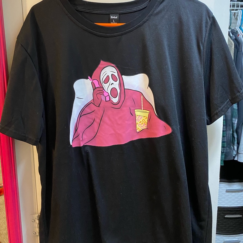 Scream graphic tee